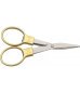 Slip-N-Snip Scissors Gold 
handles