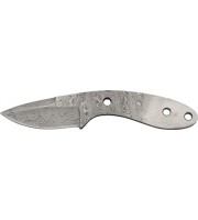 Knife Blade Damascus Drop Point Hunter