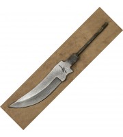 Knife Blade Fox-N-Hound Damascus Hunter Blade - Factory Second. 9 3/4