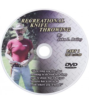 Boker Magnum DVD Recreational Knife Throwing  by John L. Bailey