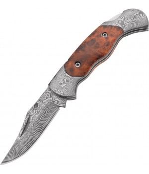 Boker Magnum Empress Damascus Lockback