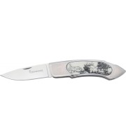 Browning Elk Scrimshaw Lockback