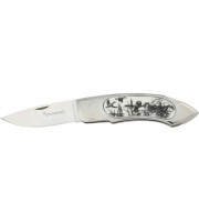 Browning Mallard Scrimshaw Locback