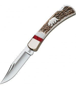 Buck WBC Grizzly Bear Folding Hunter