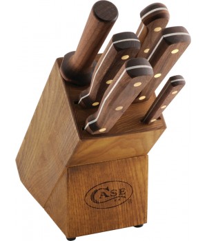 Case 7 Piece Kitchen Knife Block Set