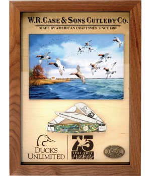 Case Ducks Unlimited 75th Anniversary Stockman