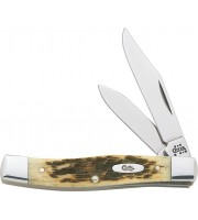 Case Small Texas Jack Amber bone handles