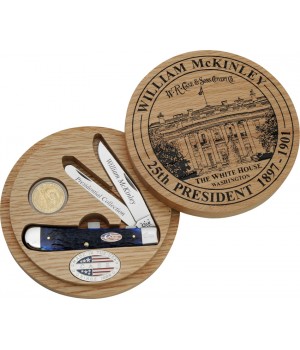 Case William McKinley - 25th President Commemorative Trapper