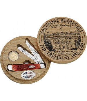 Case Theodore Roosevelt 26th President Commemorative Trapper