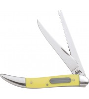 Case Fish Knife Yellow 2 Blade320094FSS pattern