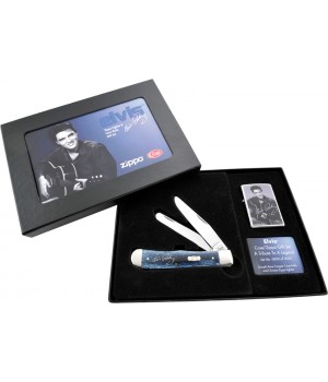 Case Elvis Trapper/Zippo Lighter Gift Set