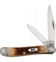 Case Peanut Red Stag Worked Bolster Series