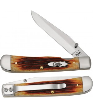 Case TrapperLockWinterbottom Sunset  Bone Series