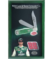 Case Dale Jr. Commemorative 
Set Emerald Green Coke Bottle