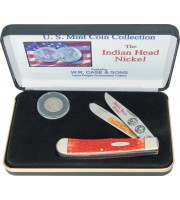 Case Indian Head Nickel Trapper Set