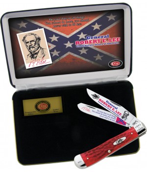 Case General Robert E. Lee - Confederate States of America Commemorative Trapper