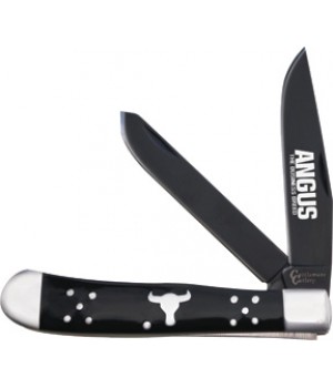 Cattlemans Cutlery Black AngusTrapper