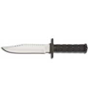 China Survival Knife Black