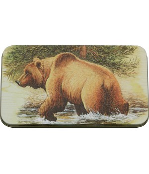 China Brown Bear Lockback