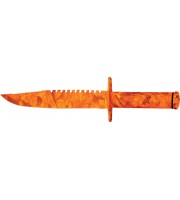 China Hunter's Camo Survival Knife