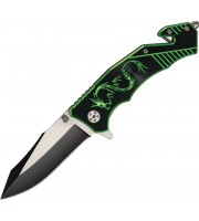 China Dragon Rescue Linerlock