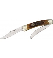 Colt Muskrat Brown Stag Bone