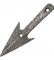 Grindworx Damascus Arrowhead