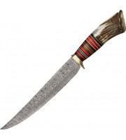 Damascus Crown Bowie