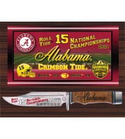 Frost Alabama Crimson Tide 15-Time National Champions 2012