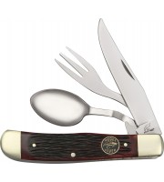 Frost Camp Knife Red Pick Bone