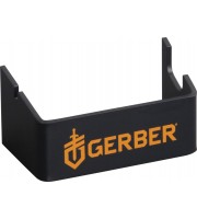 Gerber Display Stand/Free $100 Stainless stand with orange Gerber logo