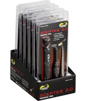 Gatco Scepter 2.0 Survival Tool/Knife Sharpener - Six Pack