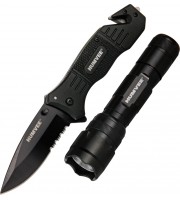 Humvee Tactical Knife and Light Set