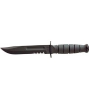 Ka-bar Short Serrated Leather