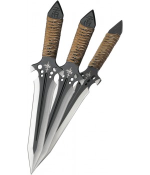 Kit Rae Hellhawk Triple  
Throwing Dagger Set