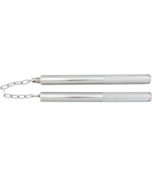 Misc Nunchakus Silver Finish