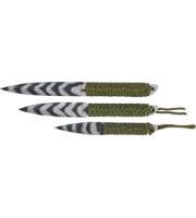 Misc 3 Pc Throwing Knife Set