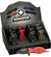 Misc Speed Assisted Mini 
Grenade Linerlock Assortment