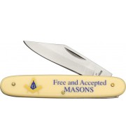 Bear Hunter Masonic Novelty Knife