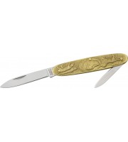 Novelty Cutlery Dog Brass 
Folder