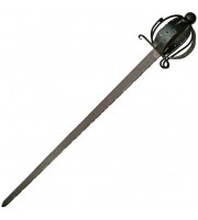 Pakistan Hand Forged Rustic 
Baskethilt Sword