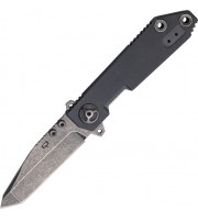 Quartermaster Higgins 
Texas Tea  Blade Finish, Shadow Gray G-10