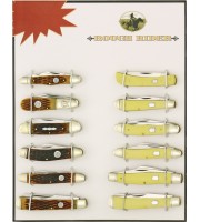 Rough Rider Twelve Piece Pocket Knife Set