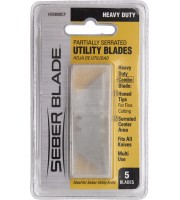 Seber Utility Knife Five Pack 
Replacement Blades