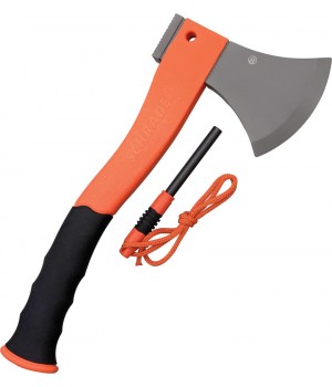 Schrade Axe. Orange Handle