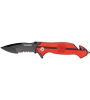 Tac Force Speedster Rescue 
Linerlock Fire Fighter