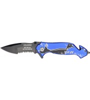 Tac Force Speedster Rescue 
Linerlock Navy