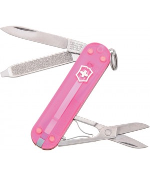 Victorinox Classic Pink 
Translucent handles