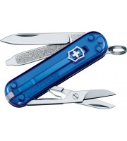 Victorinox Classic Sapphire 
Translucent handles