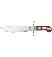 Brian Yellowhorse Custom 
Case Bowie - Eagle Feather